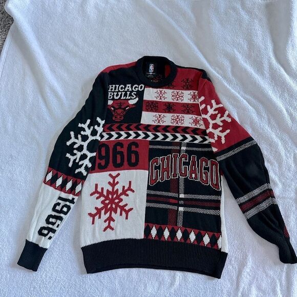 Chicago Bulls Ugly Christmas Sweater! - Picture 5 of 7